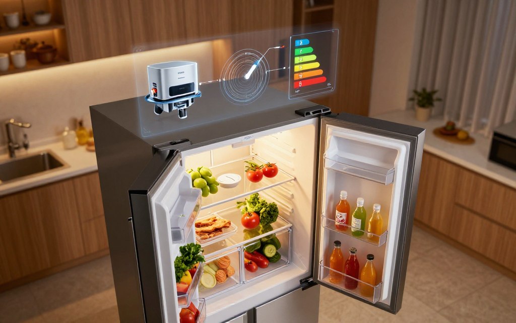 what is refrigerator inverter technology